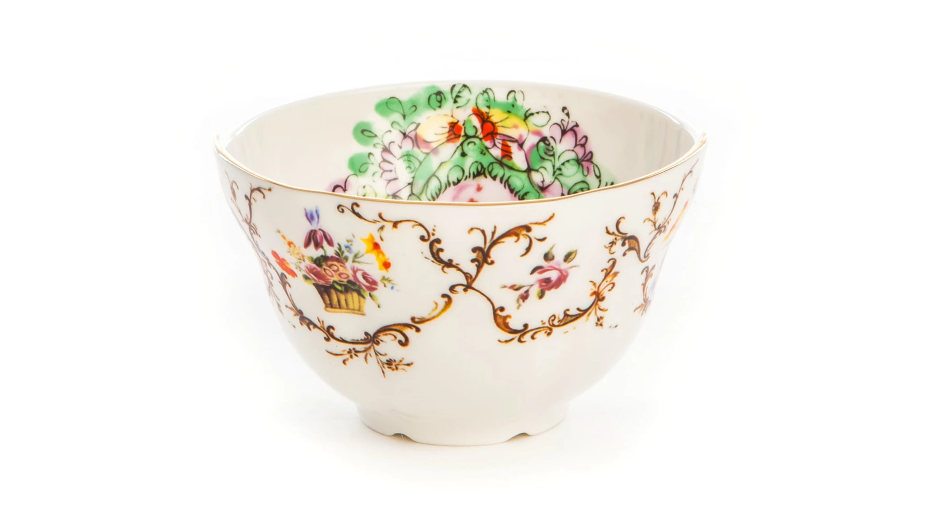 Салатник индивидуальный Seletti Гибрид Ирэн 10,5 см, фарфор