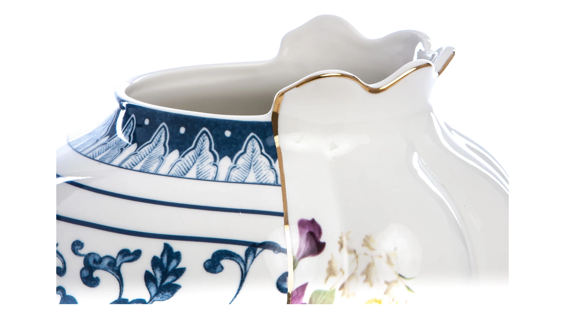 Ваза Seletti Гибрид Мелания 23 см, фарфор