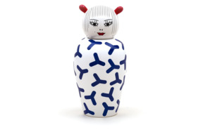 Ваза с крышкой Seletti Кимоно Зои 15,5 см