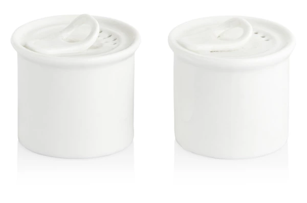 Набор солонка и перечница Seletti Эстетика 5 см, фарфор