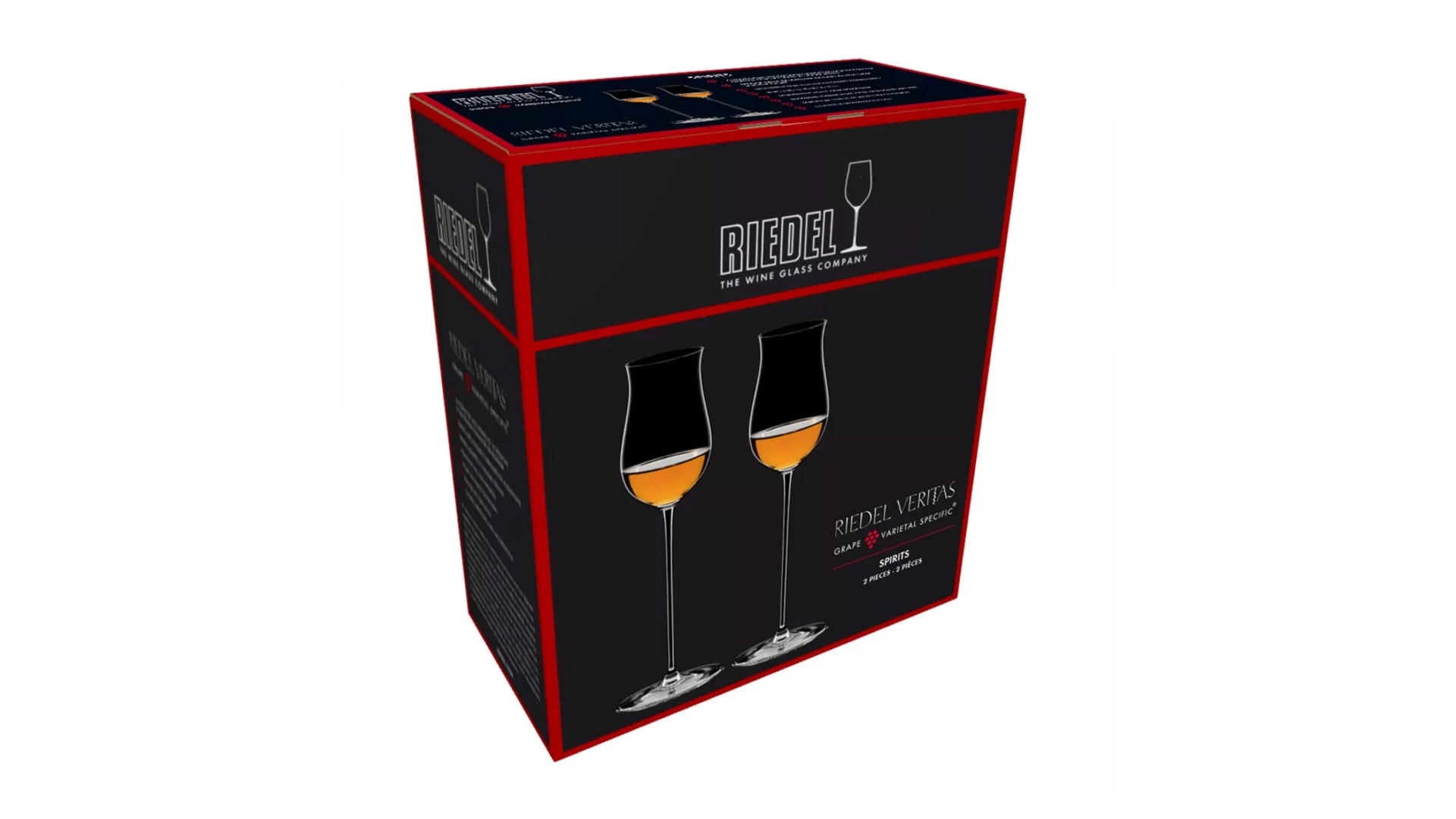 Набор рюмок для крепких напитков Riedel Veritas Spirits 170мл, 2шт, стекло хрустальное