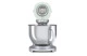 Миксер планетарный SMEG SMF02PGEU, 800 Вт, чаша стальная 4,8л, 3 насадки, алюминий литой, зеленый