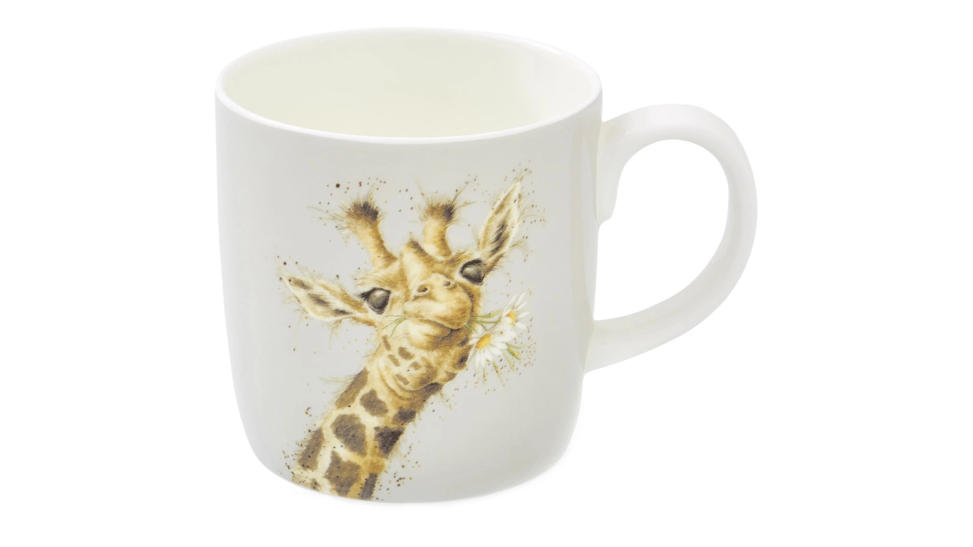Кружка Royal Worcester Забавная фауна Жираф 400 мл, фарфор костяной