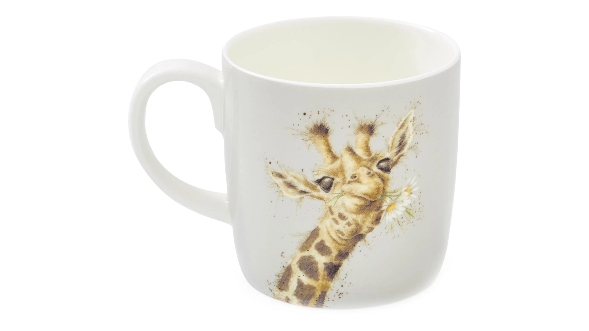 Кружка Royal Worcester Забавная фауна Жираф 400 мл, фарфор костяной