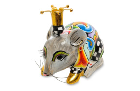 Скульптура Goebel Мышь Фред 11х12 см, композит