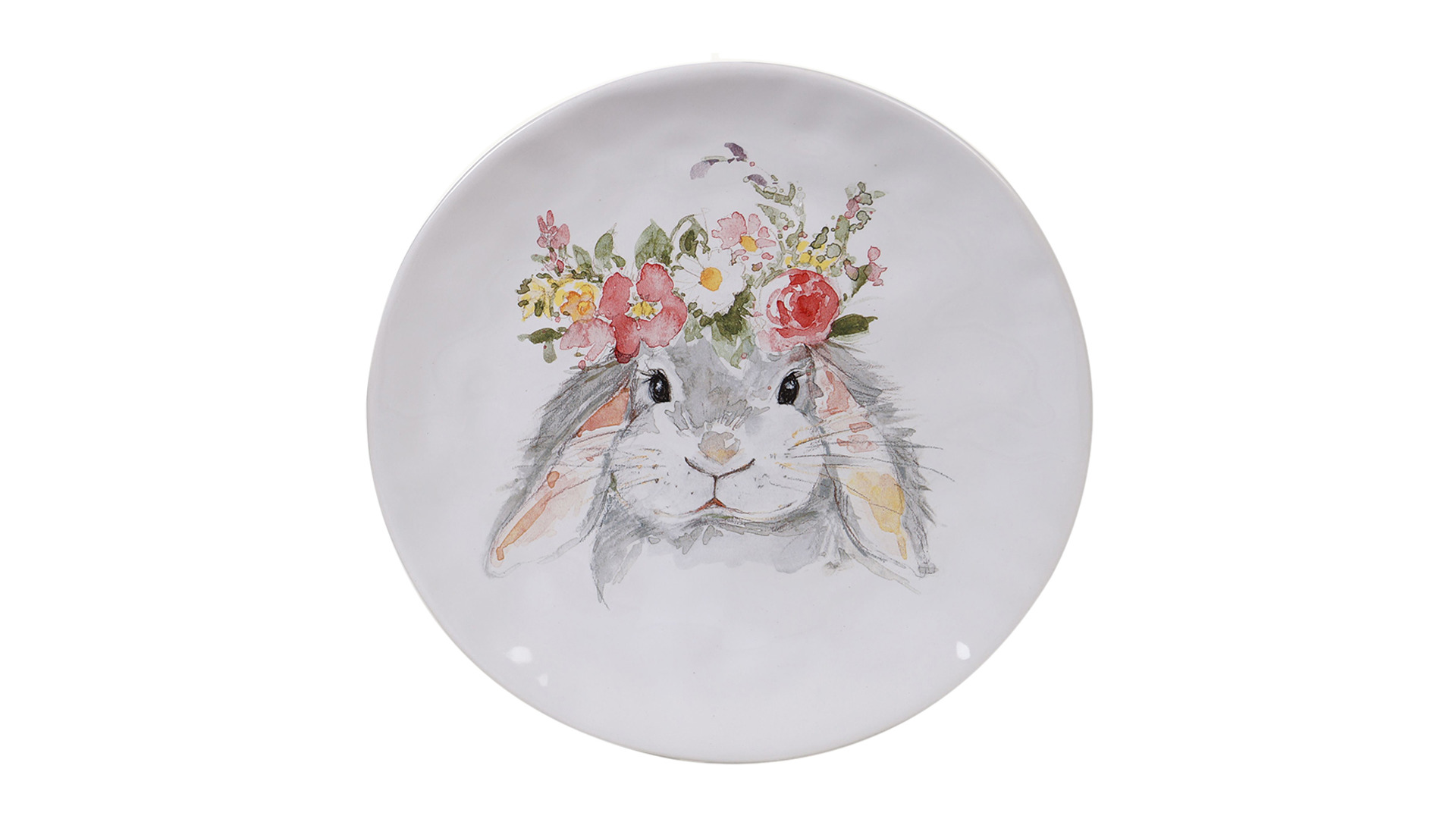 Тарелка закусочная Certified Int Милый кролик-1 21,5 см, керамика