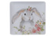 Блюдо квадратное Certified Int Милый кролик 32х32 см, керамика