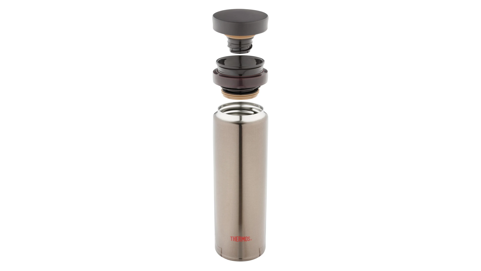 Термокружка THERMOS JNO-501-ESP, 500 мл, сталь нержавеющая, коричневая, п/к (924636)