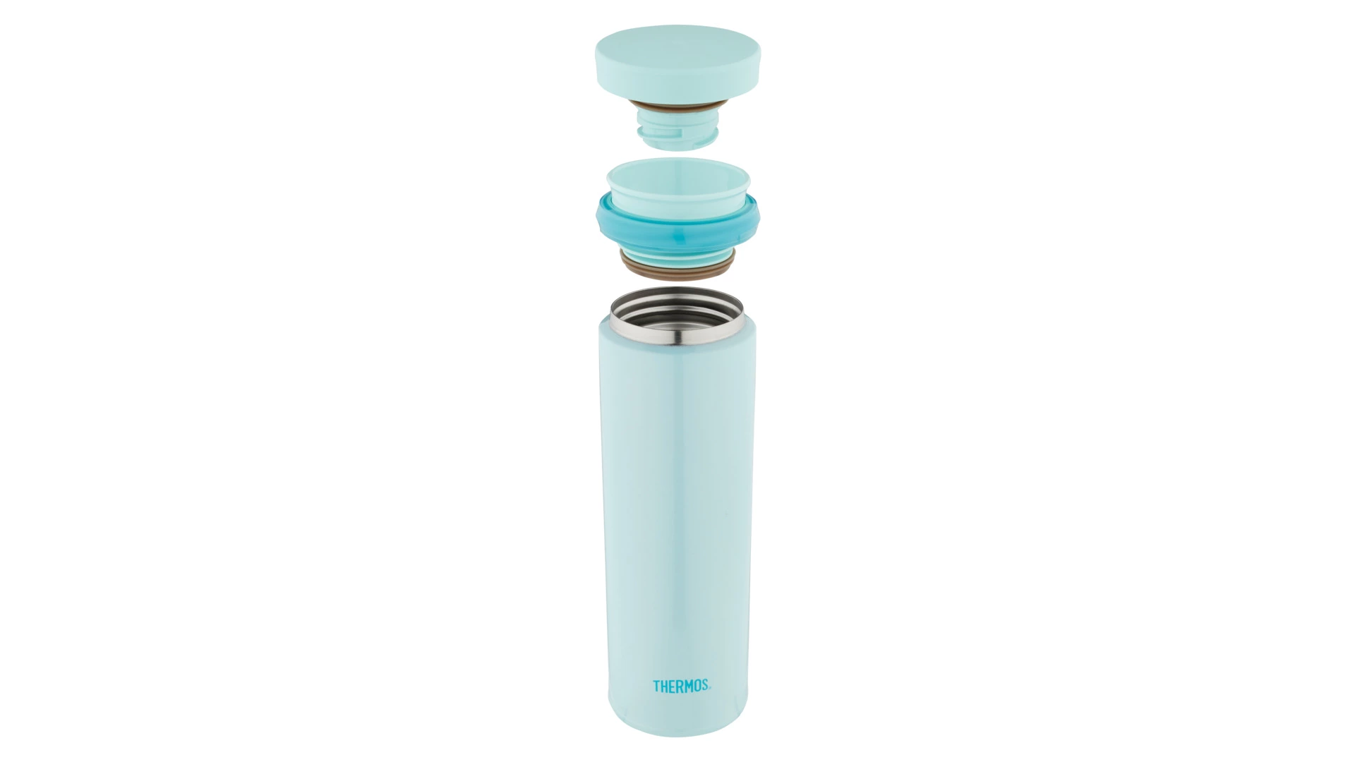 Термокружка THERMOS JNO-501-MNT, 500 мл, сталь нержавеющая, мятный, п/к (924643)