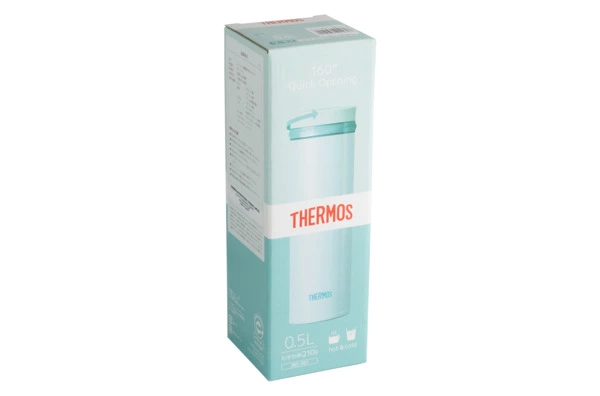 Термокружка THERMOS JNO-501-MNT, 500 мл, сталь нержавеющая, мятный, п/к (924643)