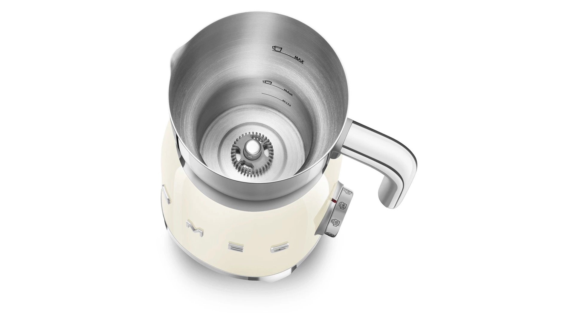 Вспениватель молока SMEG MFF01CREU 500 Вт, до 250 мл пены, кремовый