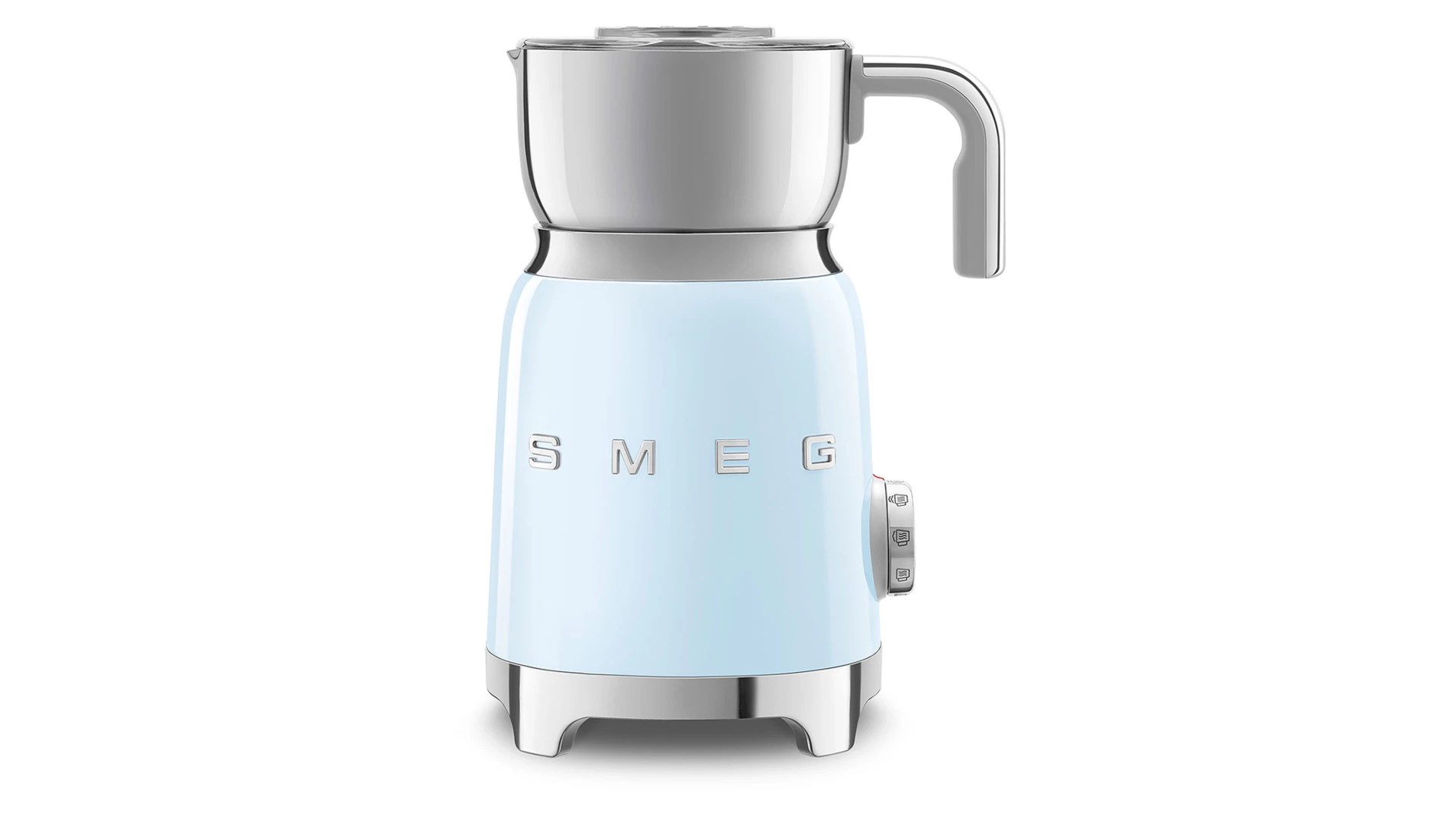 Вспениватель молока SMEG MFF01PBEU 500 Вт, до 250 мл пены, пастельно-голубой