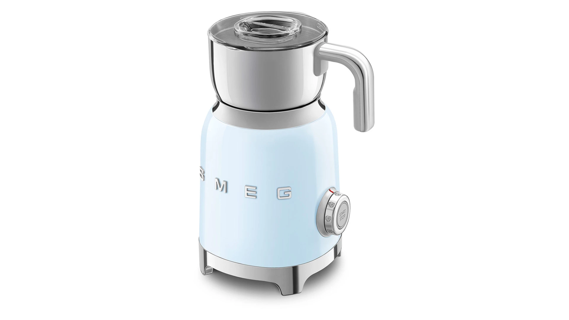 Вспениватель молока SMEG MFF01PBEU 500 Вт, до 250 мл пены, пастельно-голубой