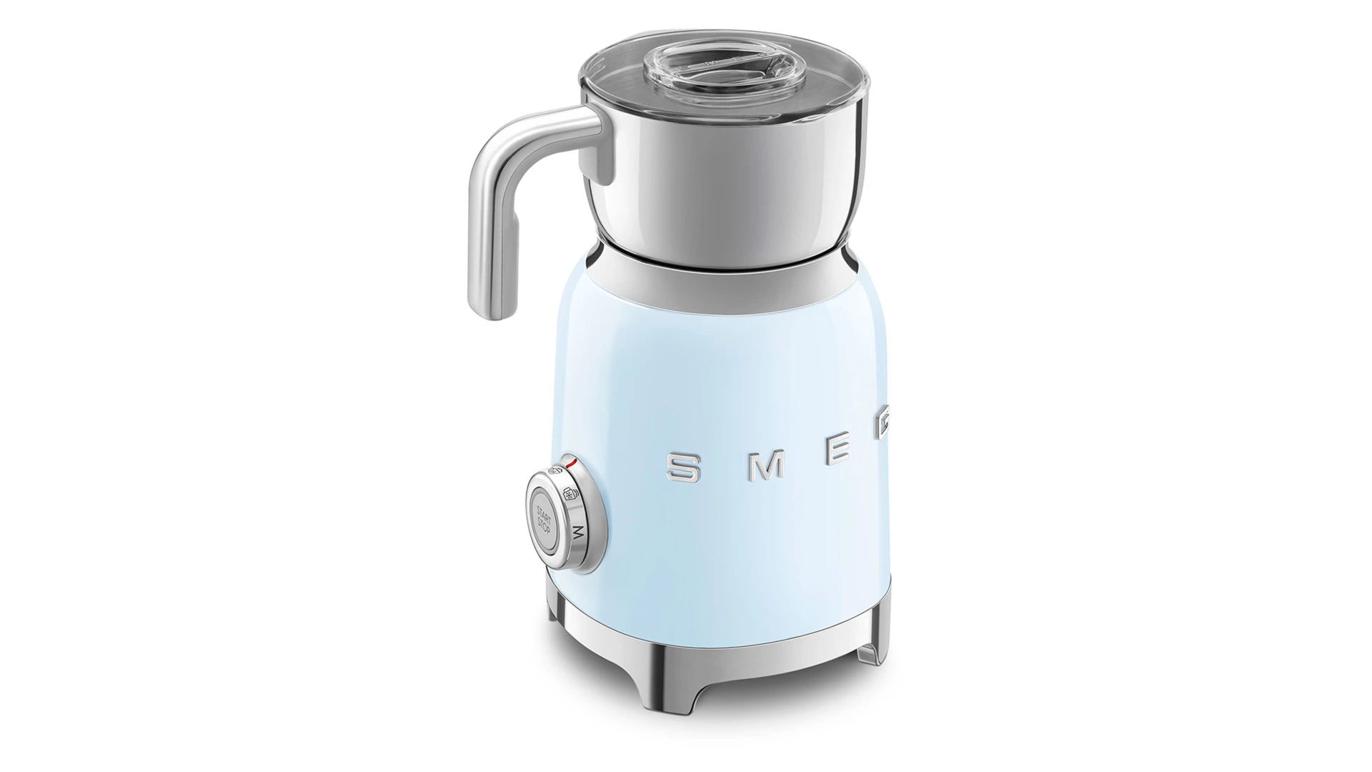 Вспениватель молока SMEG MFF01PBEU 500 Вт, до 250 мл пены, пастельно-голубой