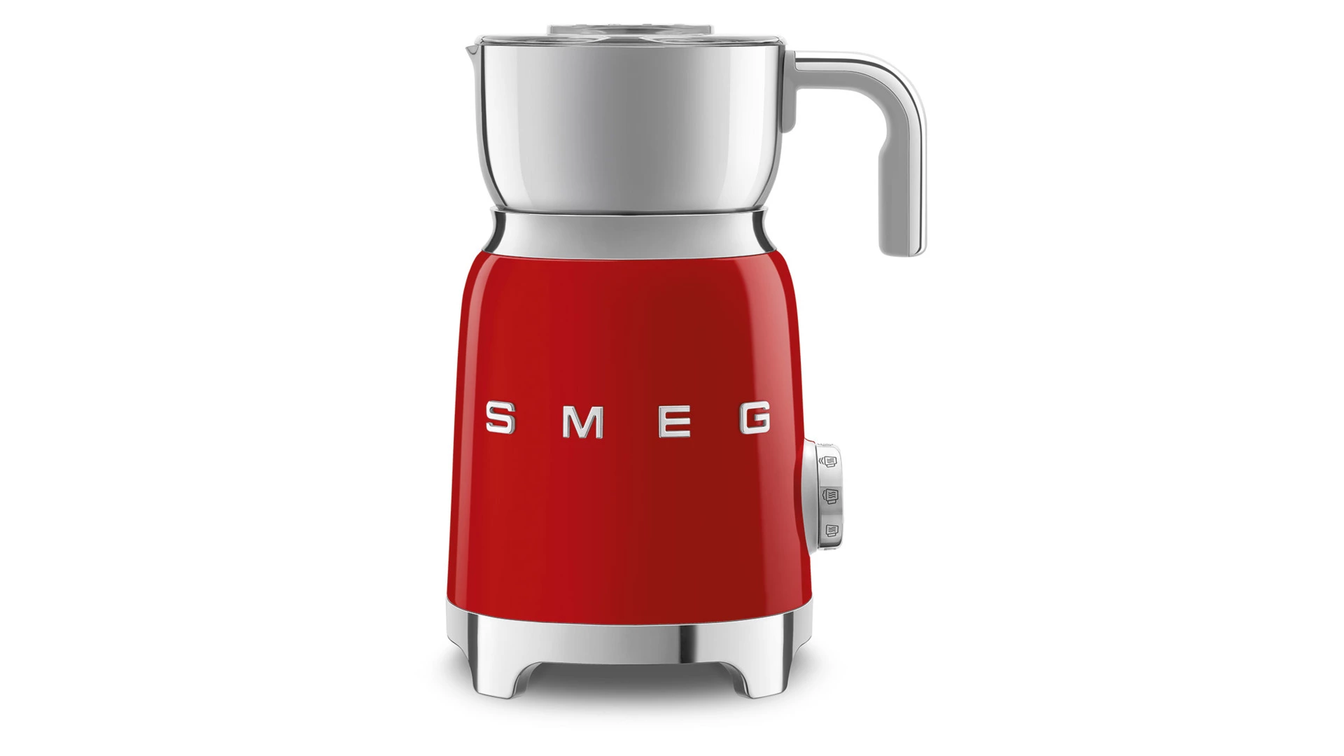 Вспениватель молока SMEG MFF01RDEU 500 Вт, до 250 мл пены, красный