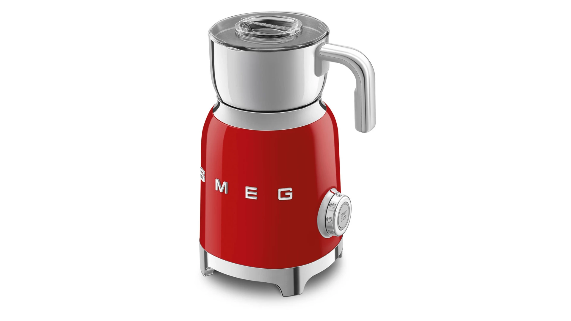 Вспениватель молока SMEG MFF01RDEU 500 Вт, до 250 мл пены, красный