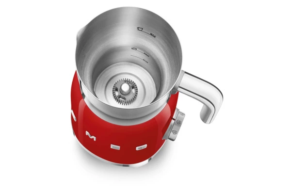 Вспениватель молока SMEG MFF01RDEU 500 Вт, до 250 мл пены, красный