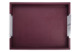 Поднос прямоугольный с ручками Giobagnara Виктор 44,5х34,5см, фиолетовый