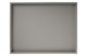 Поднос c мягкой подставкой Giobagnara Тедди 44,5х34,5 см, серый, графитовый замша