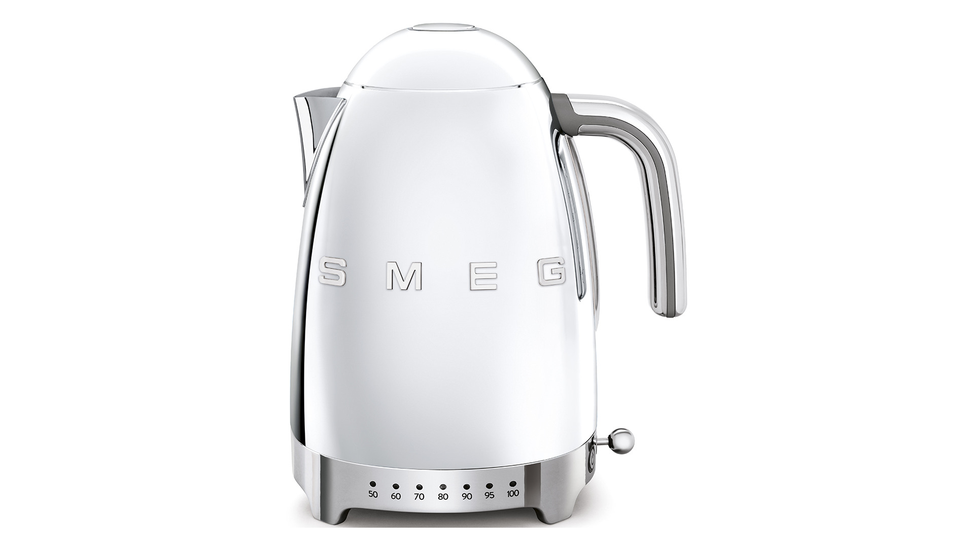 Чайник электрический с регулируемой температурой SMEG KLF04SSEU полированная нержавеющая сталь