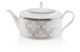Сервиз чайный Noritake Трефолио, платиновый кант на 6 персон 21 предмет, фарфор