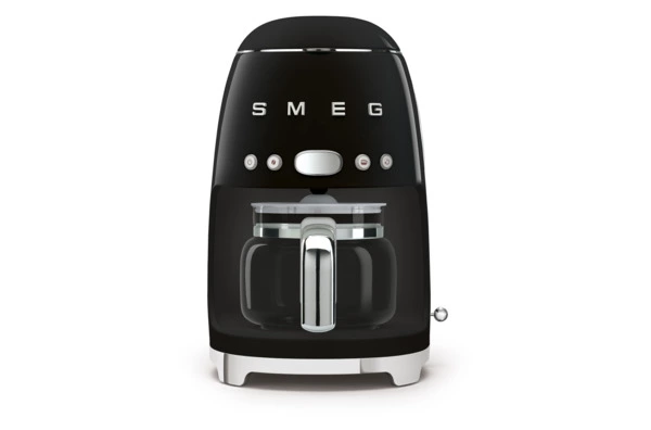 Капельная кофеварка SMEG DCF02BLEU 1050 Вт, кувшин 1,25 л, с подогревом, черный