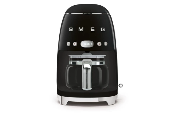 Капельная кофеварка SMEG DCF02BLEU 1050 Вт, кувшин 1,25 л, с подогревом, черный