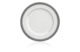 Тарелка пирожковая Noritake Богарт платиновый 16,5 см, фарфор костяной