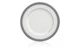Тарелка пирожковая Noritake Богарт платиновый 16,5 см, фарфор костяной