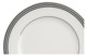 Тарелка пирожковая Noritake Богарт платиновый 16,5 см, фарфор костяной