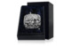 Шкатулка в футляре АргентА Павлин с чернением 98,4 г, серебро 925
