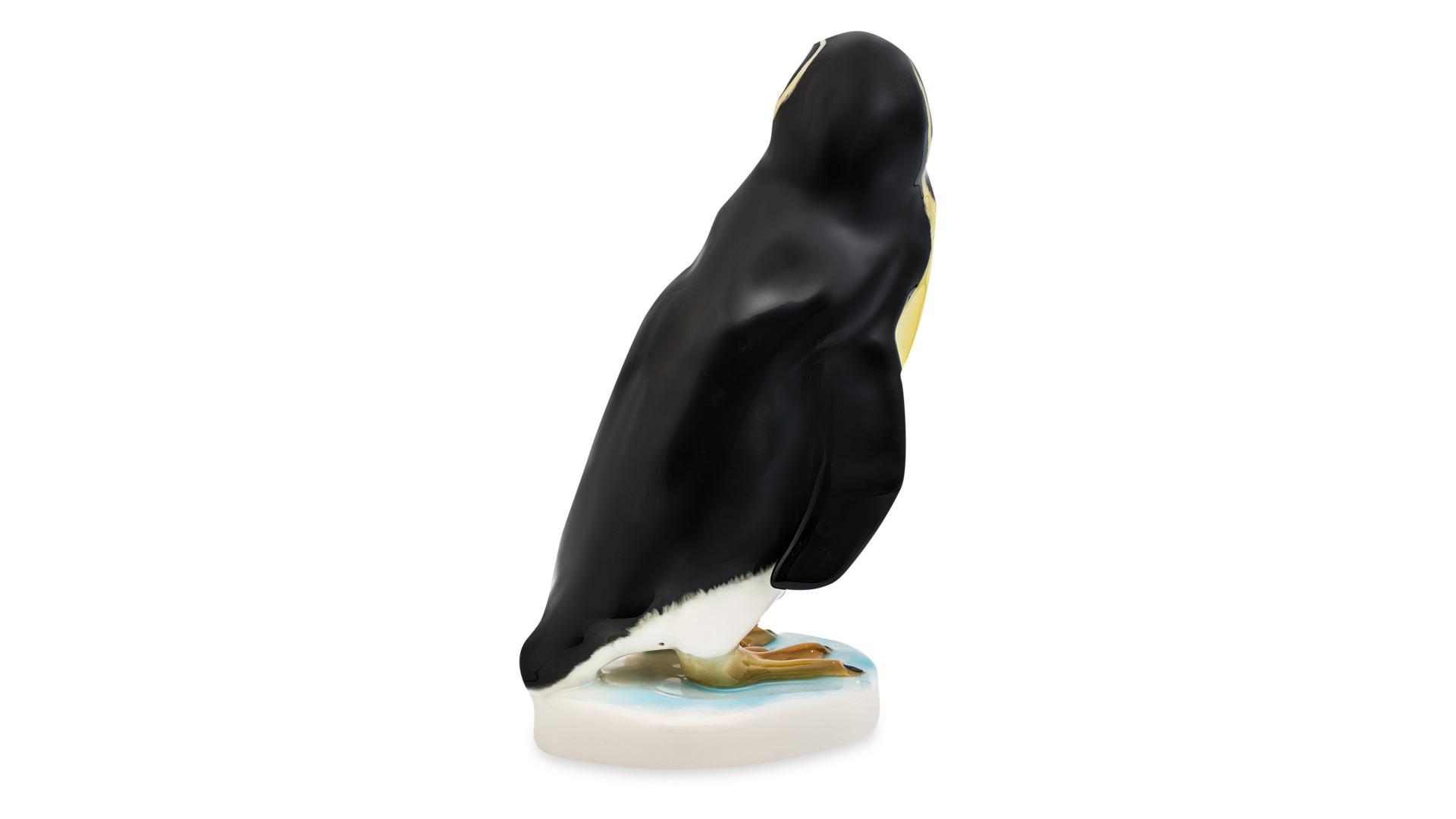 Скульптуpа Goebel Пингвин 21х16 см, фарфор твердый