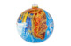 Украшение елочное шар Bartosh Щелкунчик 12 см, стекло