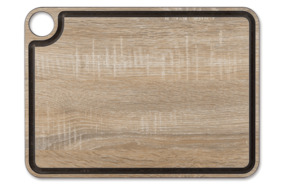 Доска разделочная с желобом Arcos 37,7х27,7см, древесный композит, светлая