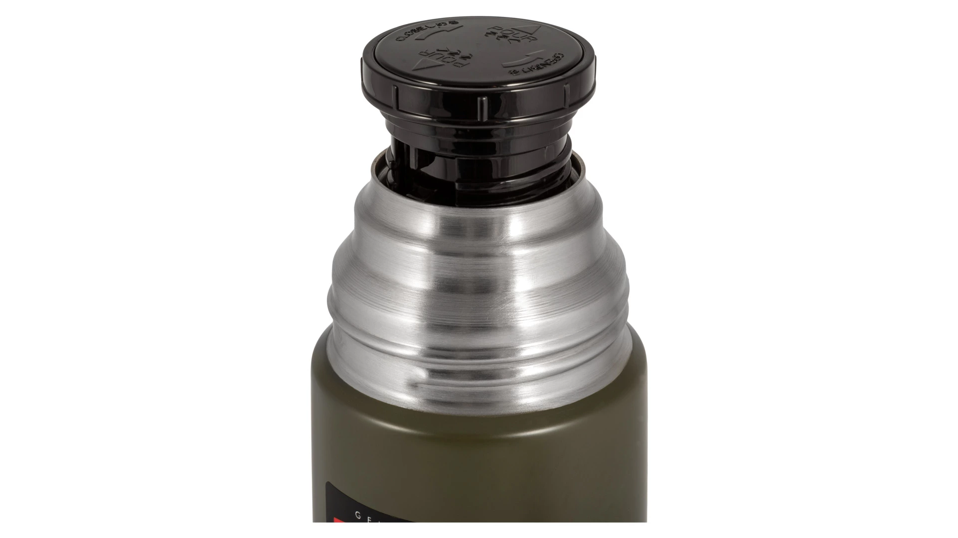 Термос THERMOS FBB-750AG, 750 мл, сталь нержавеющая, зеленый, п/к (673466)