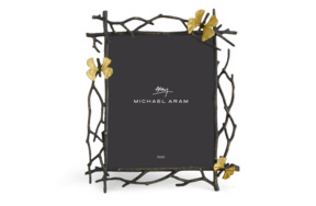Рамка для фото Michael Aram Бабочки гинкго 20х25 см, латунь