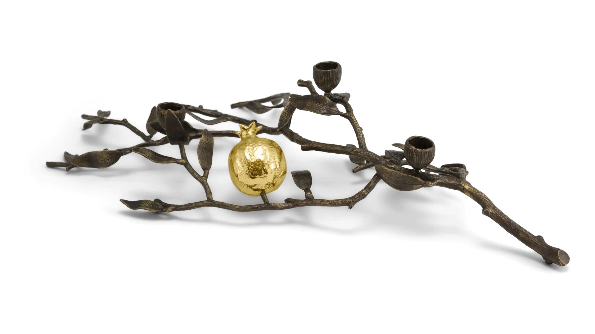 Подсвечник Michael Aram Гранат 56 см, латунь