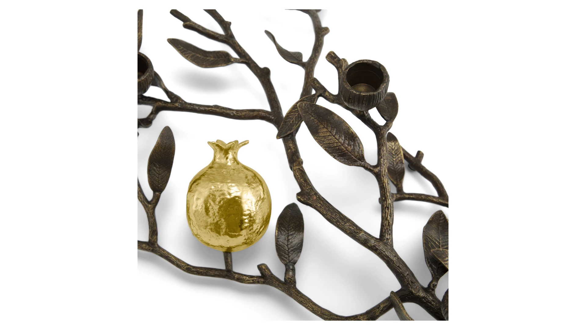 Подсвечник Michael Aram Гранат 56 см, латунь