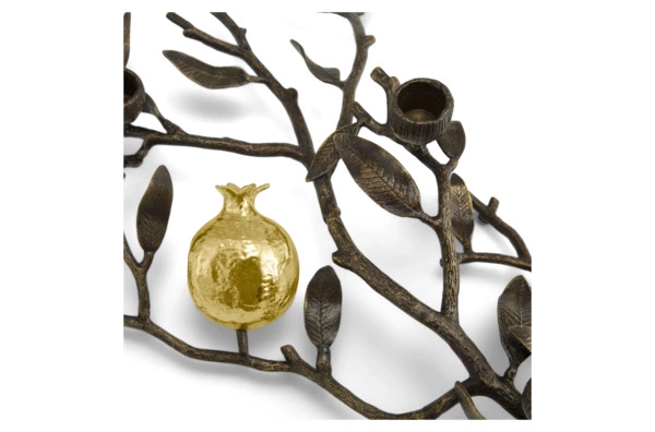 Подсвечник Michael Aram Гранат 56 см, латунь