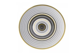 Тарелка десертная Royal Crown Derby Вибрации, Oscillate, Onyx 16,5 см