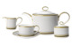 Сервиз чайный Royal Crown Derby Вибрации, Oscillate, Onyx на 6 персон 15 предметов