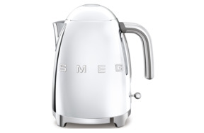 Чайник электрический Smeg 1,7 л, полированная нержавеющая сталь, KLF03SSEU