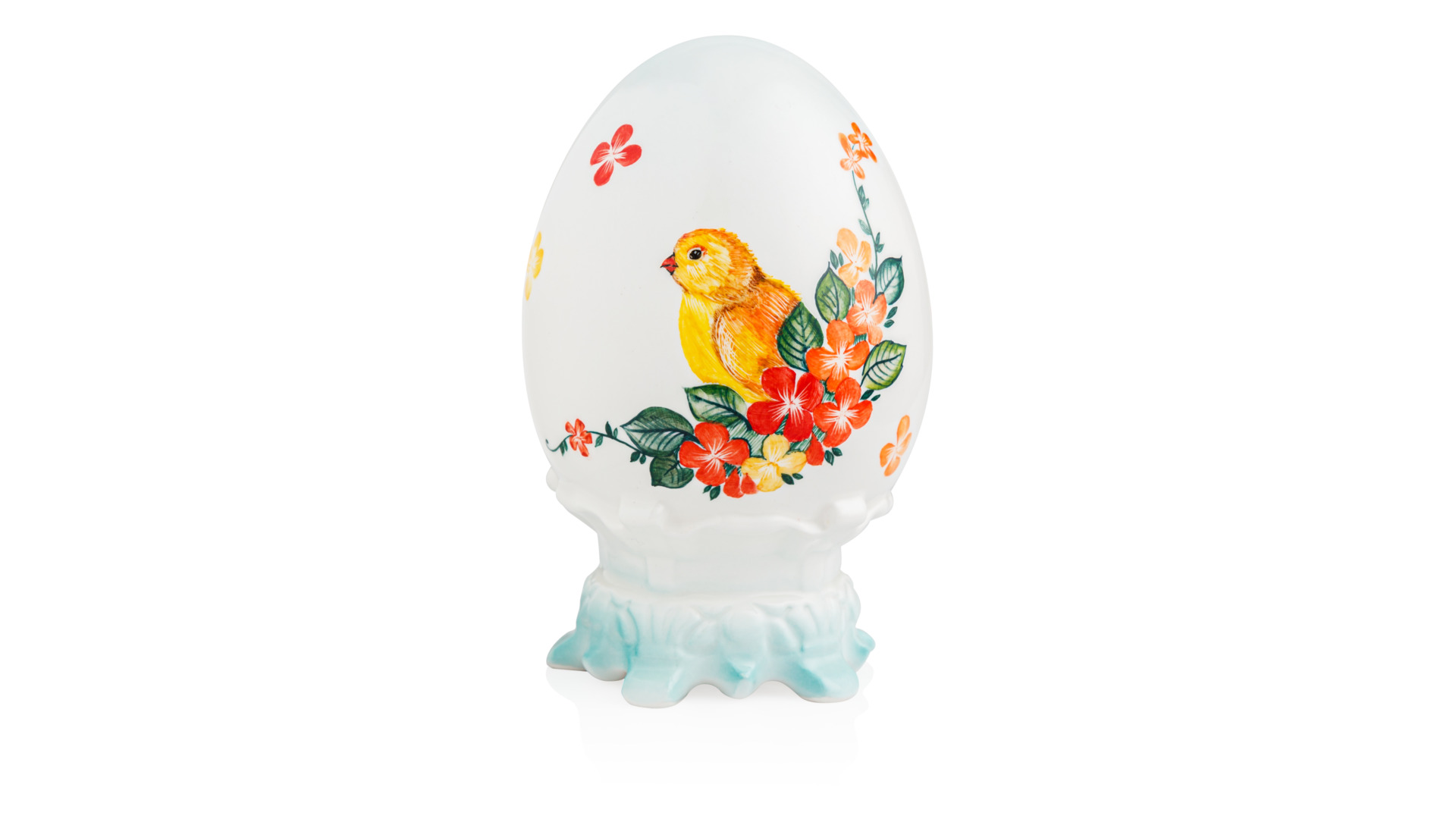 Пасхальное яйцо Терра керамос, фарфор, подглазурная роспись