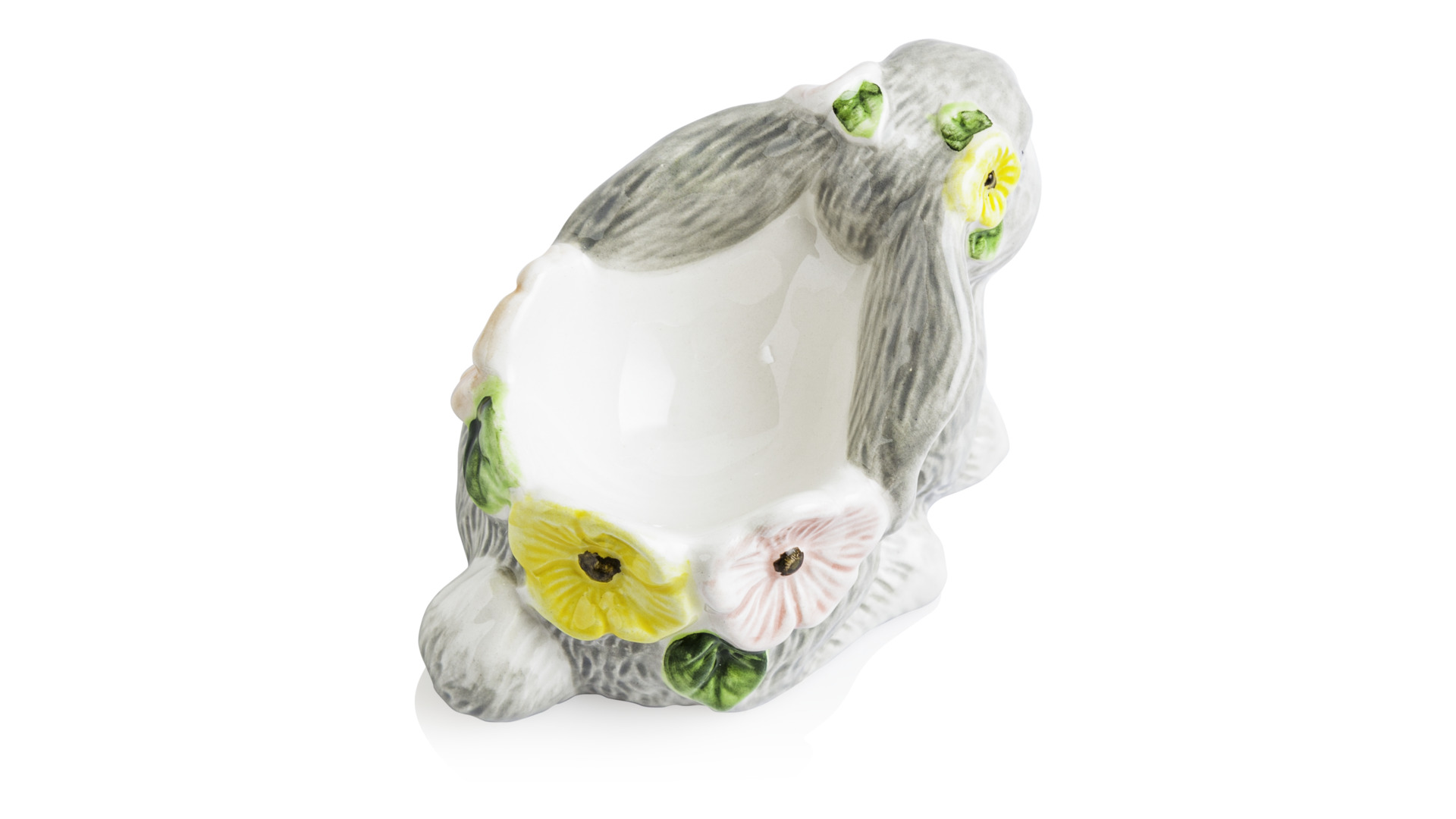 Подставка для яиц 3D Certified Int. Милый кролик 6 см, керамика