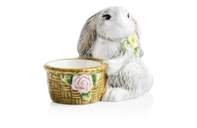 Подставка для яиц 3D Certified Int. Милый кролик 8 см, керамика