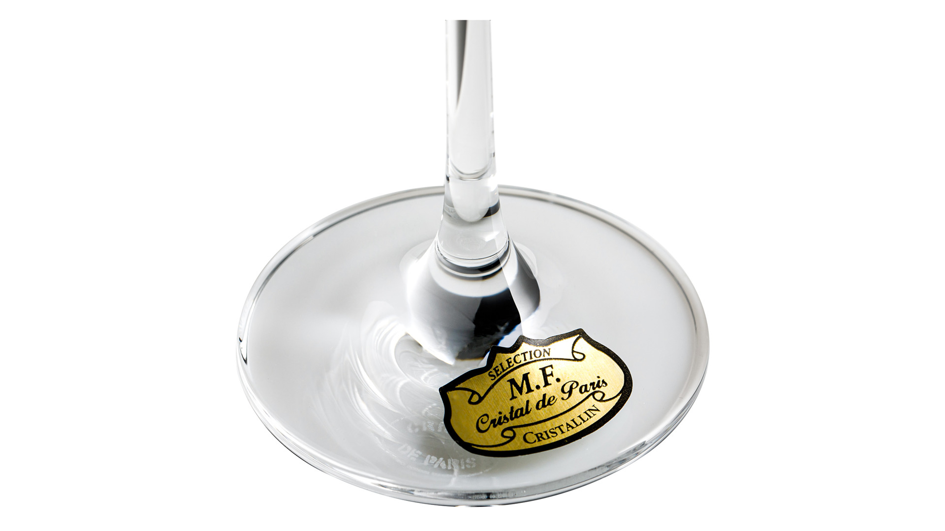 Набор фужеров для шампанского Cristal de Paris Люксор 230 мл, хрусталь, 6 шт