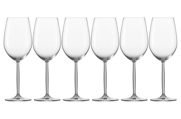 Набор бокалов для красного вина Zwiesel Glas Дива Бордо 591 мл, 6 шт