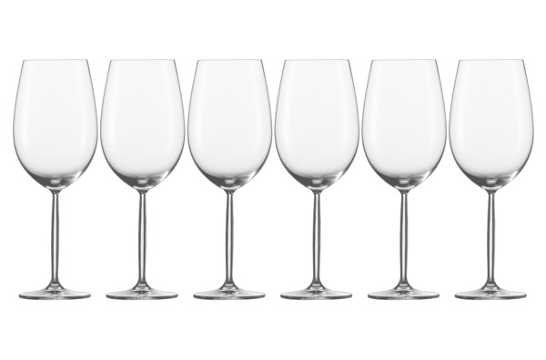 Набор бокалов для красного вина Zwiesel Glas Дива Бордо 800 мл, 6 шт
