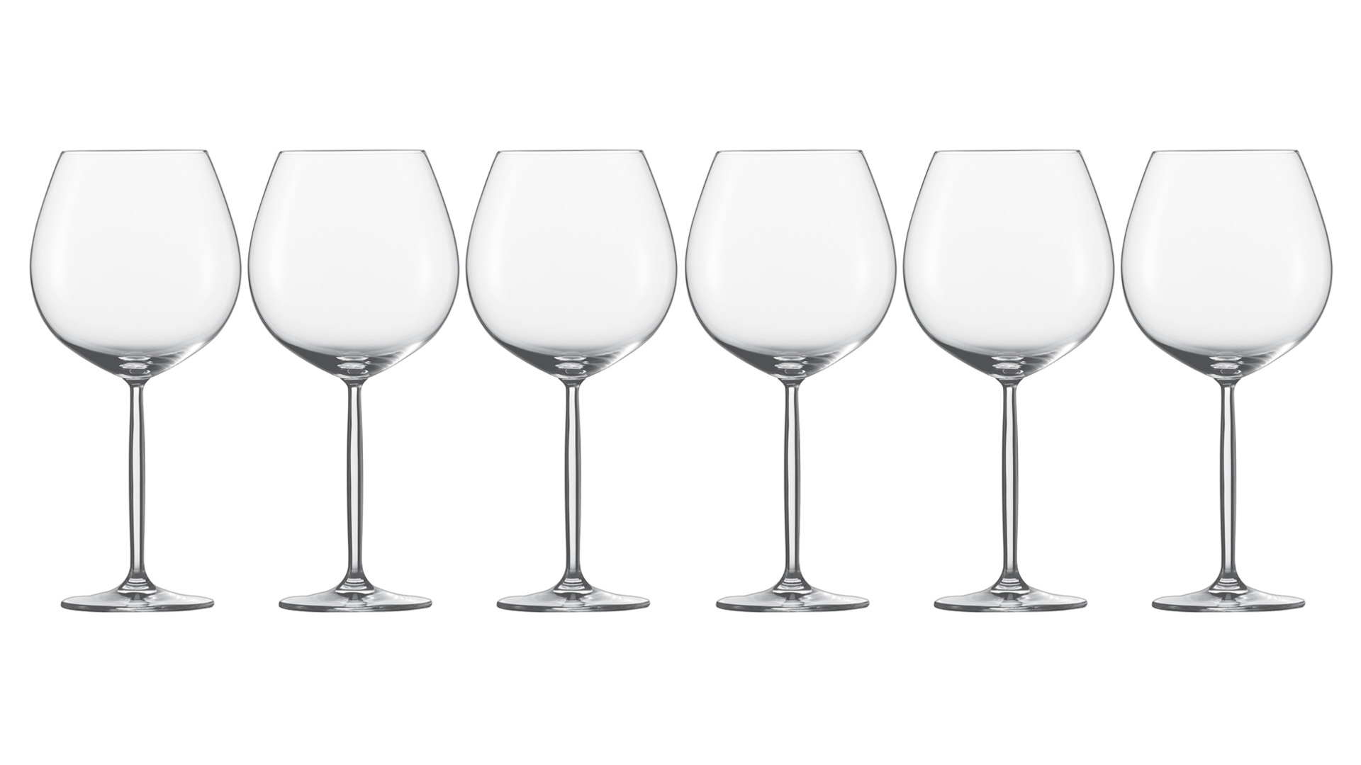 Набор бокалов для красного вина Zwiesel Glas Дива Бургундия 839 мл, 6 шт