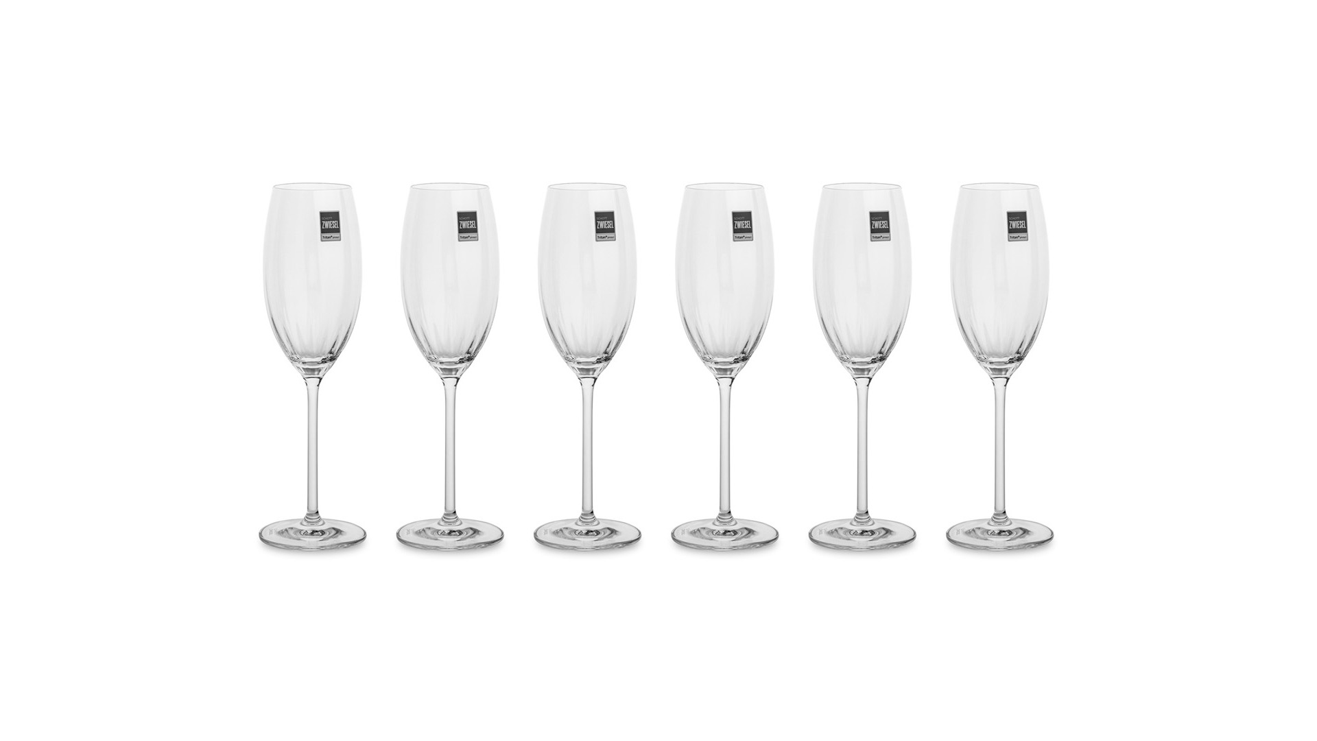 Набор фужеров для шампанского Zwiesel Glas Призма 290 мл, 6 шт